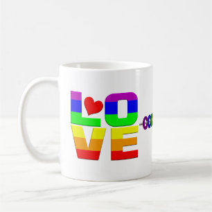Caneca De Café Mug do Orgulho de Amor