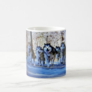 CANECA DE CAFÉ MUG DOGSLEDING