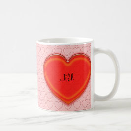 Caneca De Café Mug - Dois Corações mais