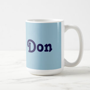 Caneca De Café Mug Don