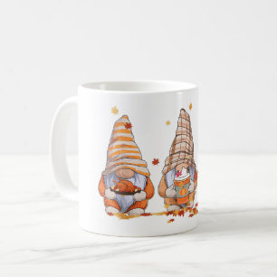 Caneca De Café Mug dos Gnomos de Ação de Graças