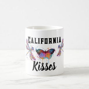 Caneca De Café Mug Dragonfly Personalize Califórnia