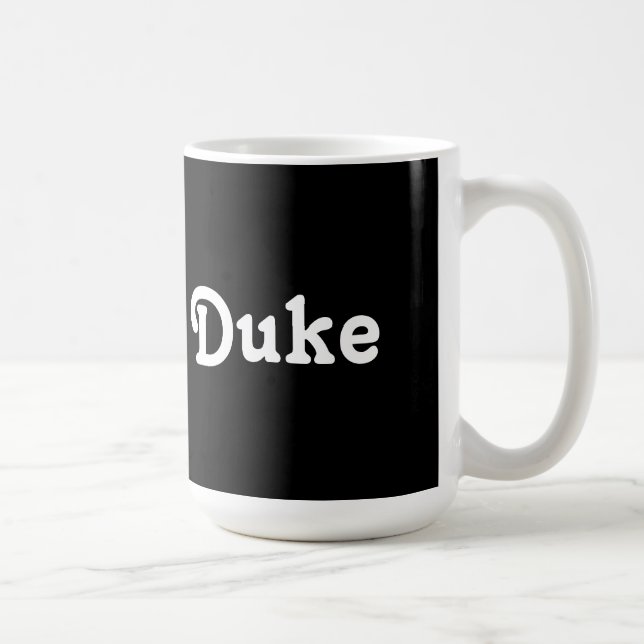 Caneca De Café Mug Duke (Direita)