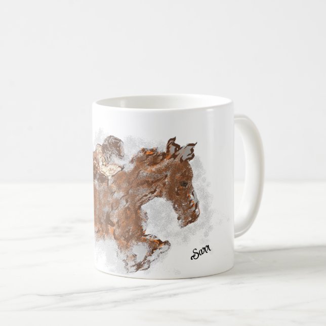Caneca De Café Mug: Dusty Win (Frente Esquerda)