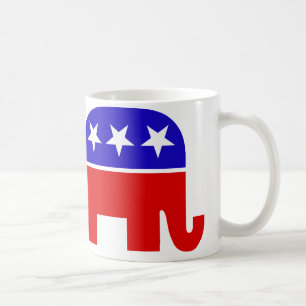 Caneca De Café Mug Elefante Republicano