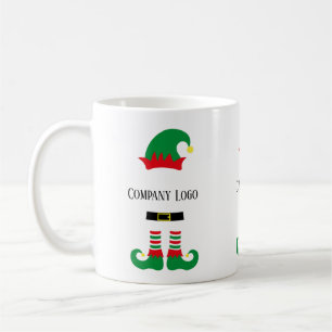 Caneca De Café Mug Elf de Natal Personalizado