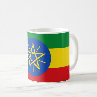 Caneca De Café Mug Ethiopian flag