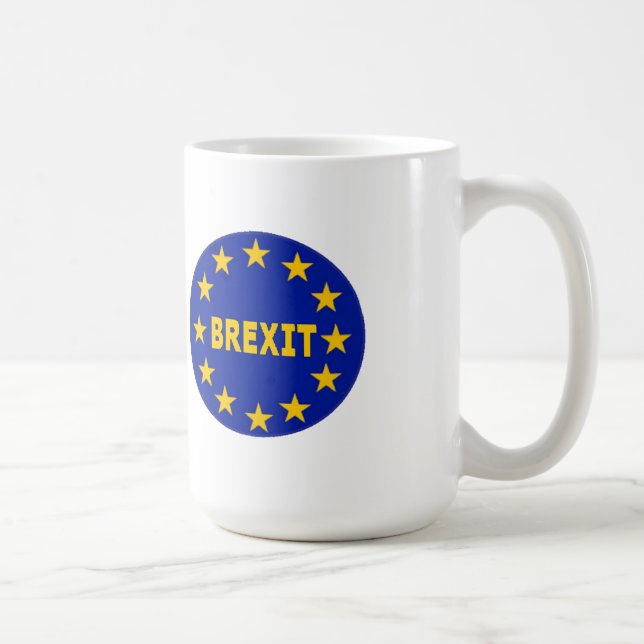 Caneca De Café Mug EU Brexit (Direita)