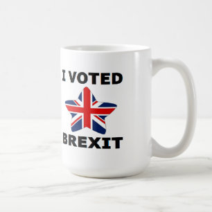 Caneca De Café Mug Eu Votei Brexit