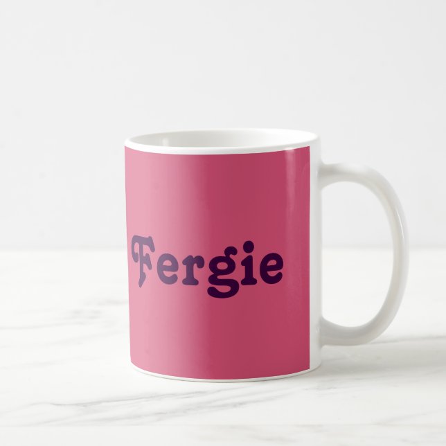 Caneca De Café Mug Fergie (Direita)
