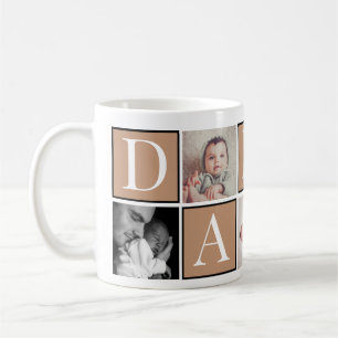 Caneca De Café Mug Foto do Dia do Pai Personalizado