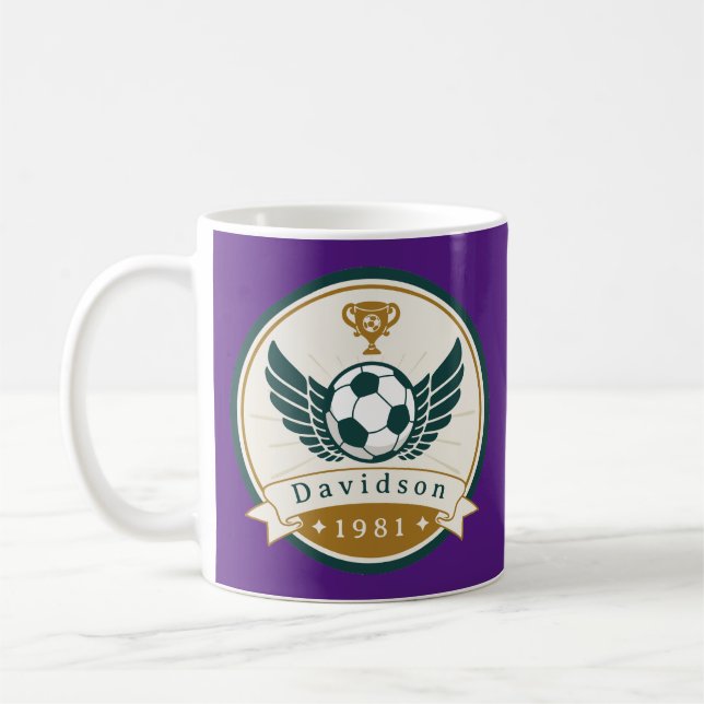 Caneca De Café Mug - Futebol de futebol - Personalizado - Adicion (Esquerda)