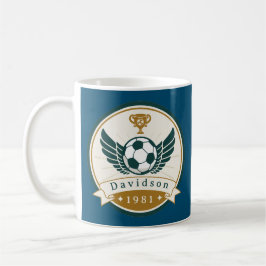 Caneca De Café Mug - Futebol de futebol - Personalizado - Adicion