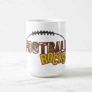 Caneca De Café Mug/Futebol Rocks