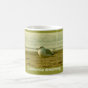 Caneca De Café Mug - gaivota - Sonhando na Califórnia