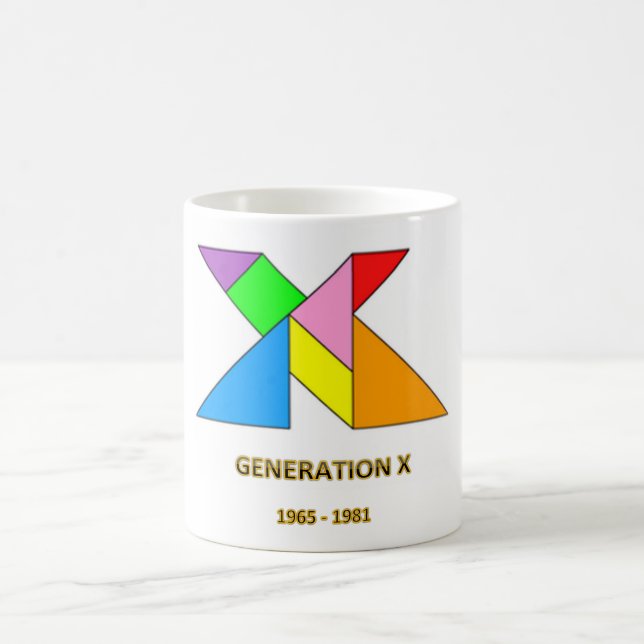 Caneca De Café Mug geração X (Centro)