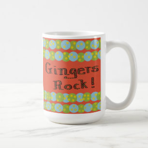 Caneca De Café Mug "Gingers Rock" Bonito