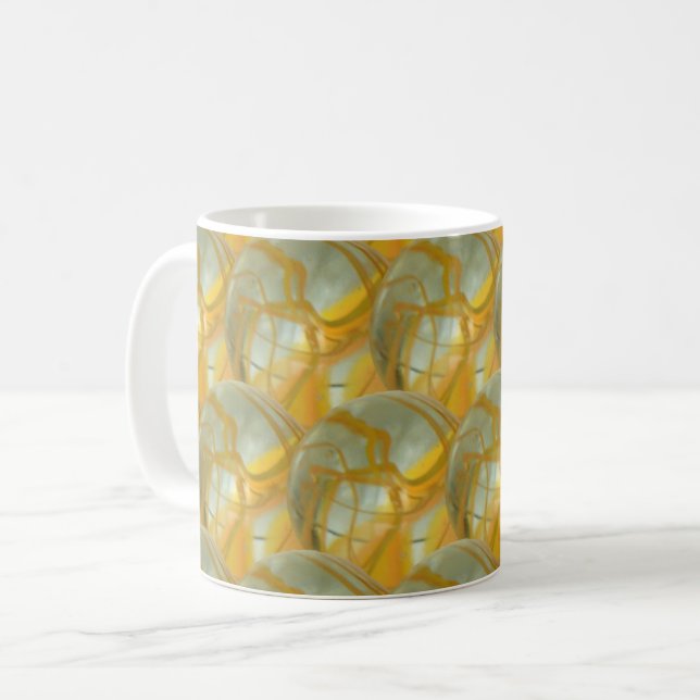Caneca De Café Mug - Glass Marbles (Frente Esquerda)
