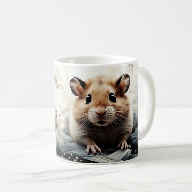 Caneca De Café Mug - Hamster (Frente Esquerda)