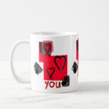 Mug "Heart On You" Impressão de Nicky Brendon