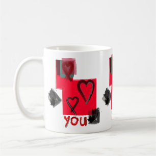 Caneca De Café Mug "Heart On You" Impressão de Nicky Brendon