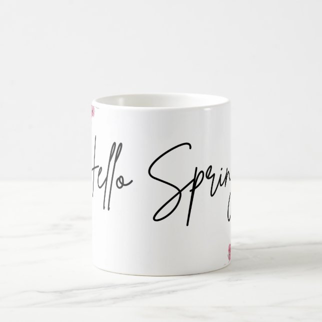 Caneca De Café Mug Hello spring (Centro)