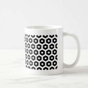 Caneca De Café Mug - hexágonos