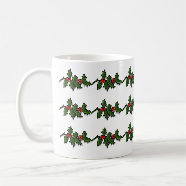 Caneca De Café Mug - Holly Sai e Berries (Esquerda)