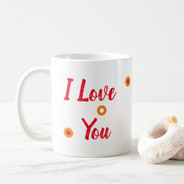 Caneca De Café Mug I Love You