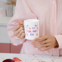 Caneca De Café Mug in my girl mom era CRAYON