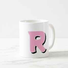 Caneca De Café Mug Inicial