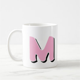 Caneca De Café Mug Inicial