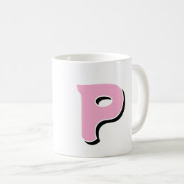 Caneca De Café Mug Inicial