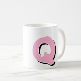 Caneca De Café Mug Inicial