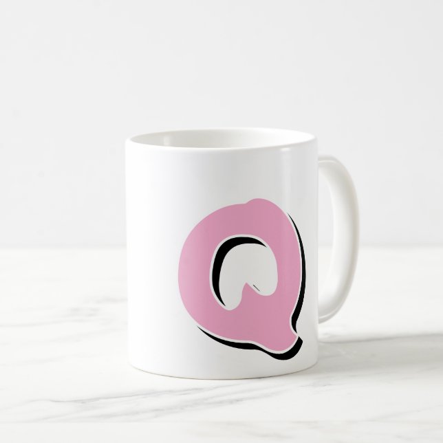 Caneca De Café Mug Inicial (Frente Esquerda)