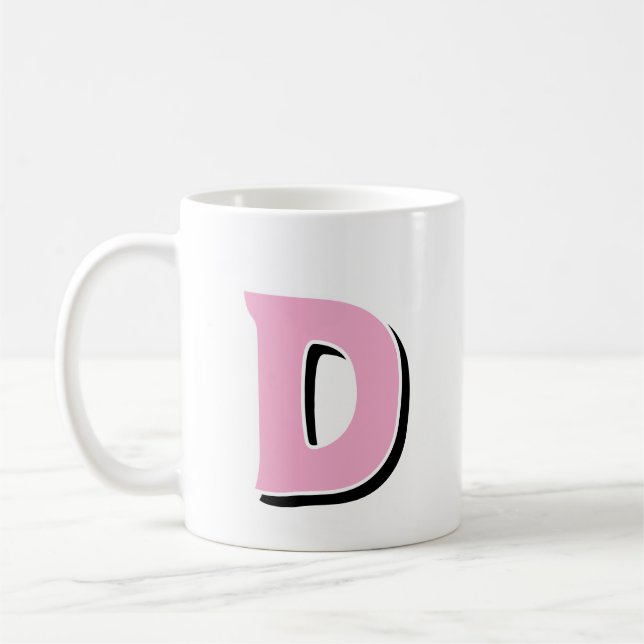 Caneca De Café Mug Inicial (Esquerda)