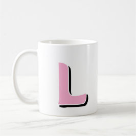 Caneca De Café Mug Inicial