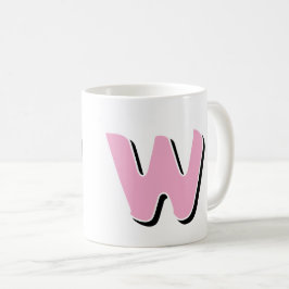 Caneca De Café Mug Inicial