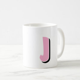 Caneca De Café Mug Inicial