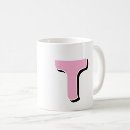Caneca De Café Mug Inicial