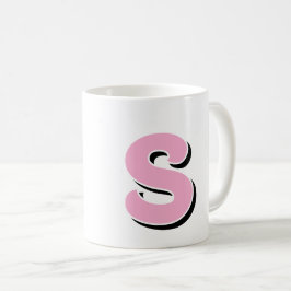 Caneca De Café Mug Inicial