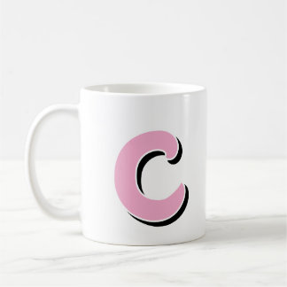 Caneca De Café Mug Inicial