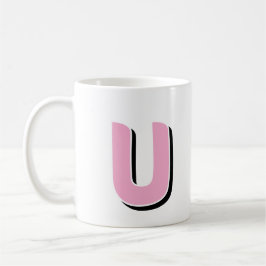 Caneca De Café Mug Inicial