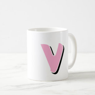 Caneca De Café Mug Inicial