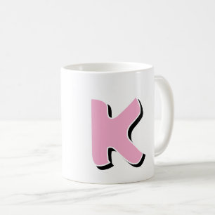 Caneca De Café Mug Inicial