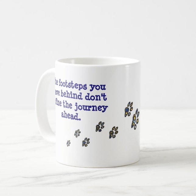 Caneca De Café Mug Inspiracional - Continuar Movendo (Frente Esquerda)