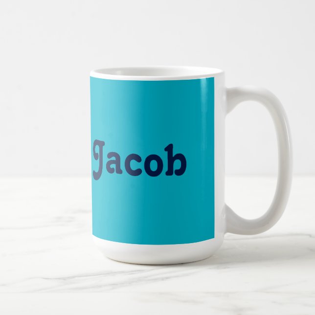 Caneca De Café Mug Jacob (Direita)