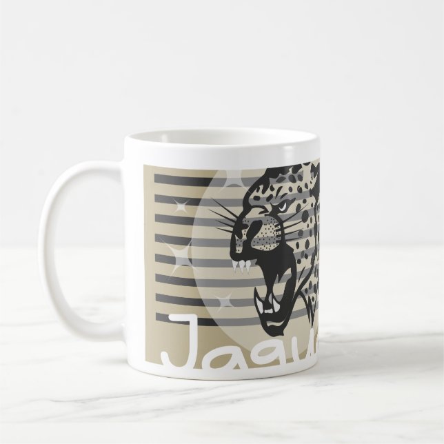 Caneca De Café Mug Jaguar Arte (Esquerda)