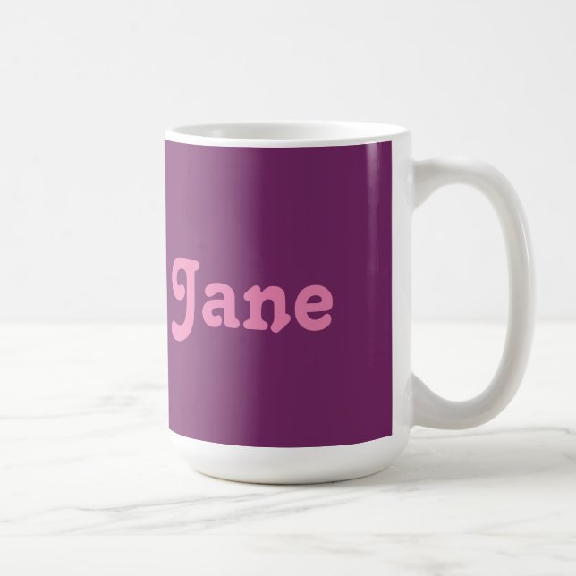 Caneca De Café Mug Jane (Direita)
