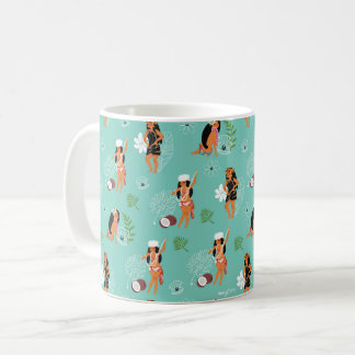 Caneca De Café Mug Jeanne' s Pattern